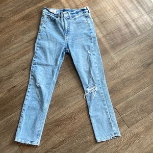 Gap Cigarette High Rise Jeans